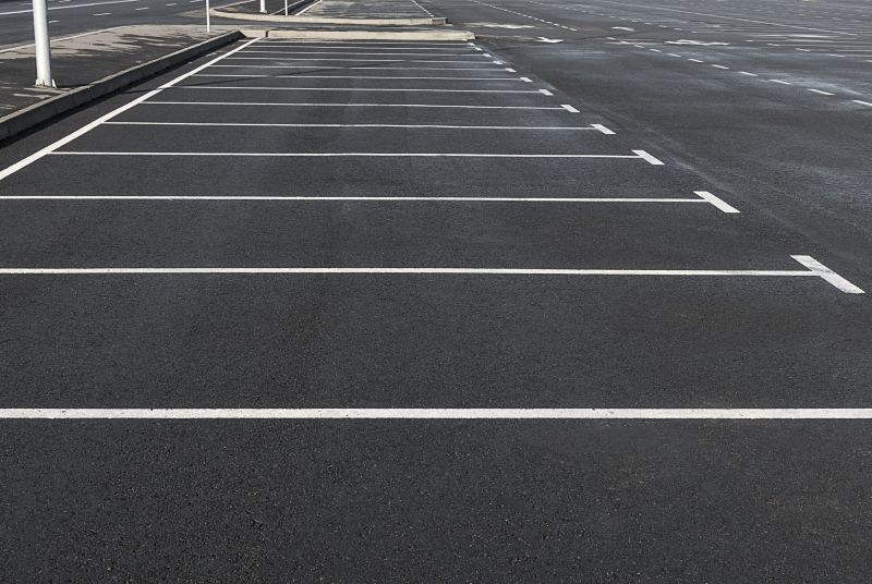 Asphalt Parking Lot Paving detail